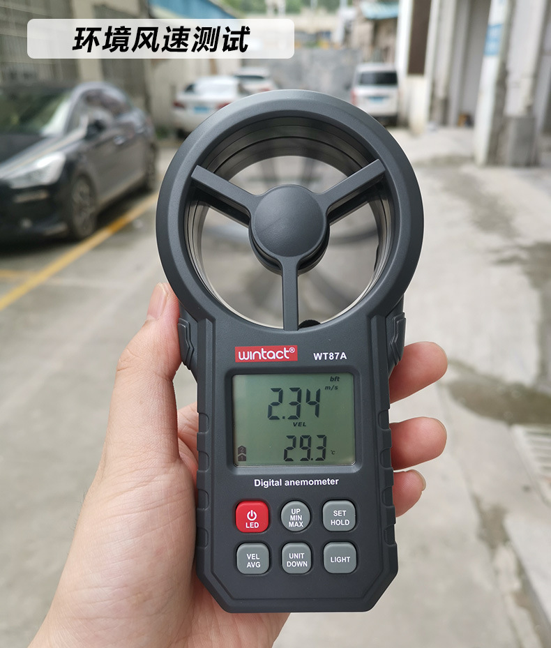 高精度风速仪 外销出口风速计数字风速测试仪 风温风力测量检测仪