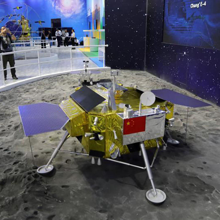 玉兔号月球车模型大型航天航空展馆模型制做工厂青少年科普教育