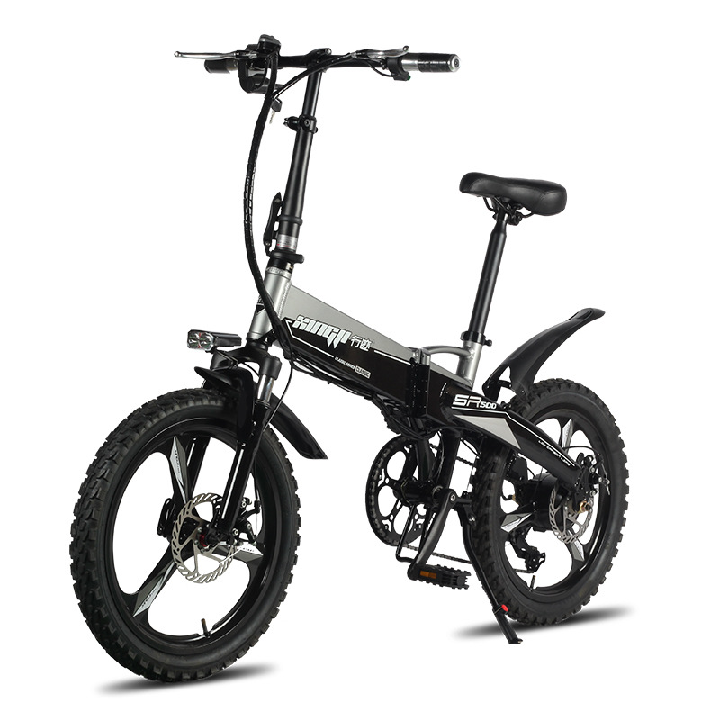 行迹20寸电动自行车折叠轻便代步助力车 男女小型48v国标电瓶车