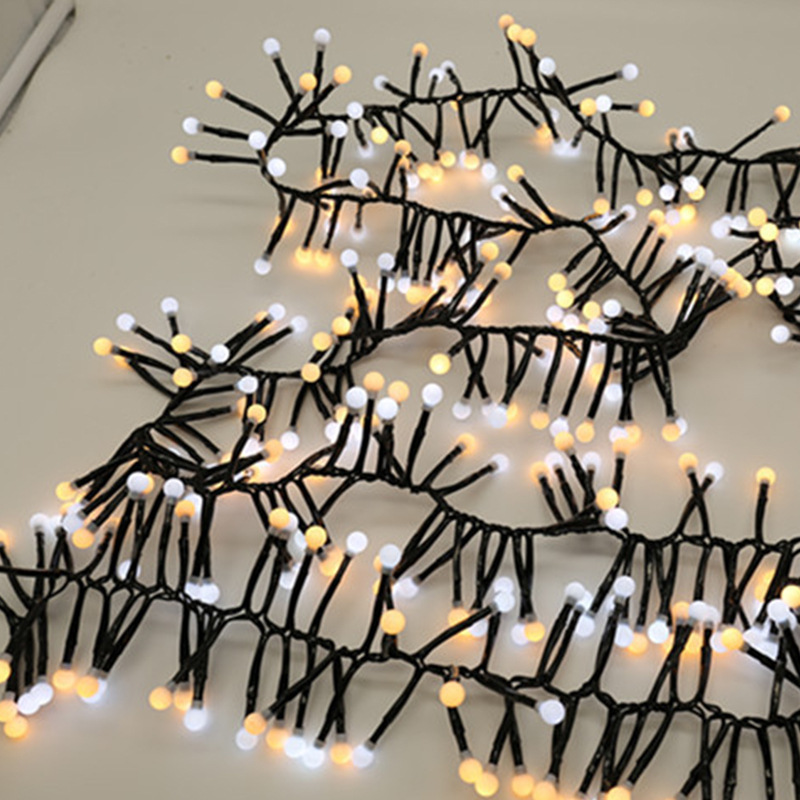 鞭炮灯3米400灯低压30v情人节创意装饰led蜈蚣灯小彩灯户外ip65