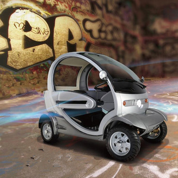 电单车 电动小型迷你电动四轮微型老年成人代步 全封闭新能源轿车