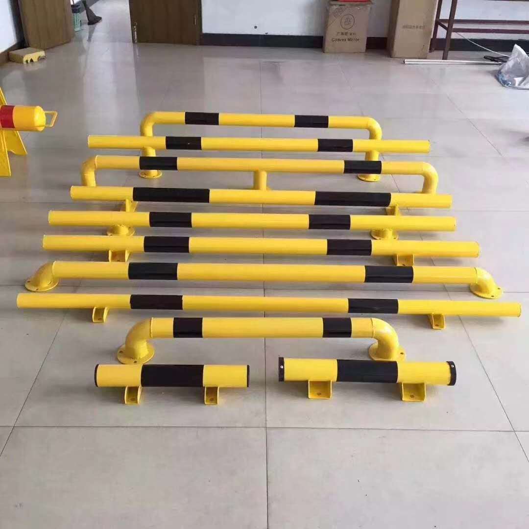 随州十堰停车位钢管挡车器 车库阻车限位器 汽车2米u型车轮定位器