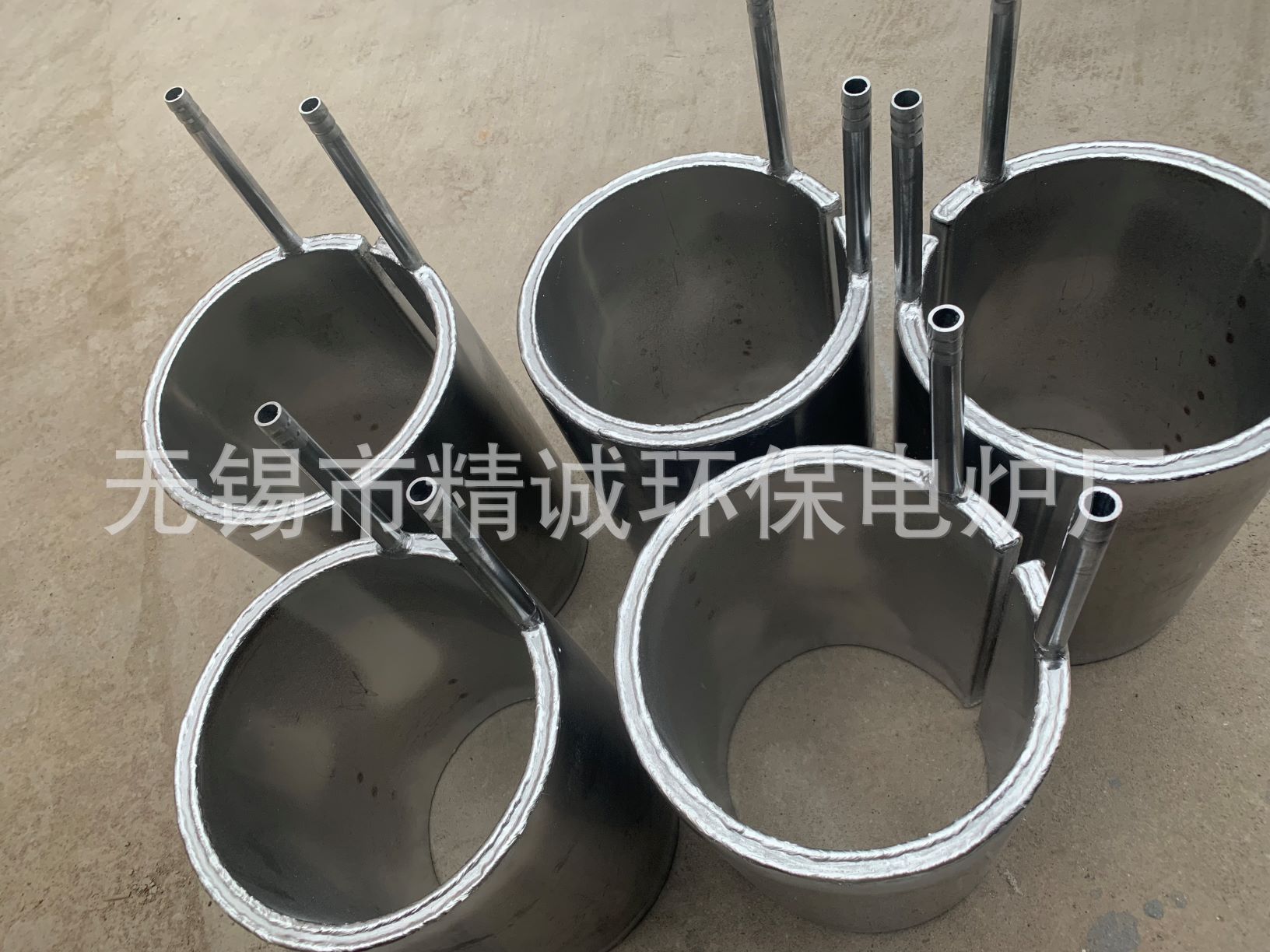 厂家批发 熔勾 炉圈 水套 结晶器 水冷套 电炉冷却器 线圈 感应器