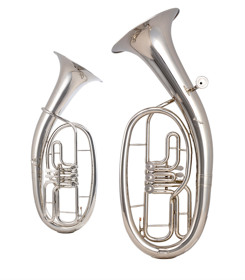 爵士朗扁键次中音号jzbr-1210 降b调 次中音号 漆金管乐