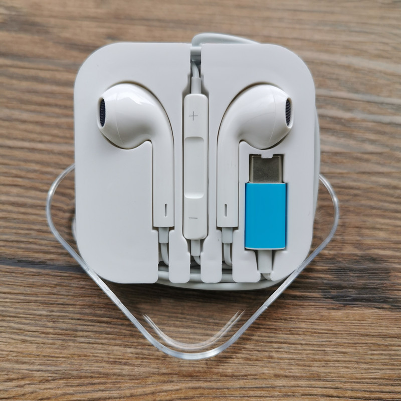 线控蓝牙耳机苹果7耳机安卓华为有线耳机type-c入耳式适用iphonx