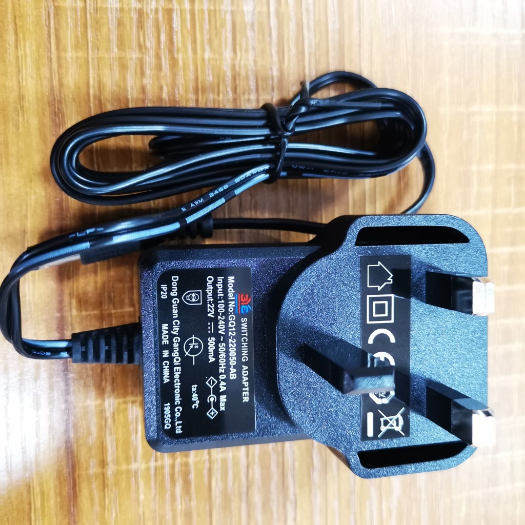 ukca家用吸尘器充电器适配器27v500mabs1363uk英规
