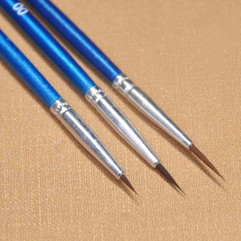 油画笔尼龙毛笔丙烯画笔整套漆刷油漆笔1-12号全套装画材工业用笔