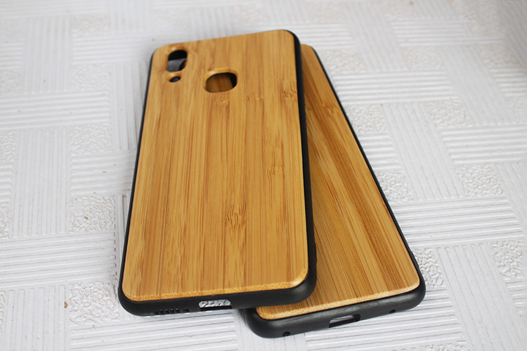 vivox21木质手机壳竹木保护套x21后指纹实木贴tpu手机壳包边防摔