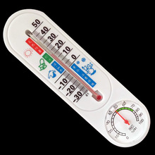 厂家直销 天津科辉温湿度计家用室内温度计大棚婴儿房干湿温度表