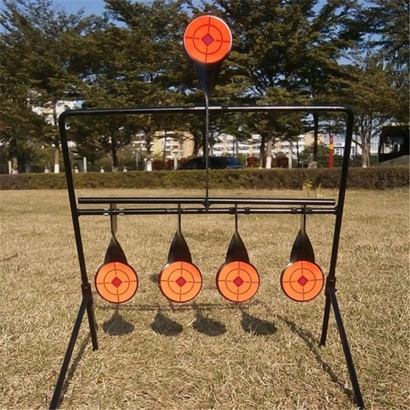 跨境户外运动 风铃金属射击靶 室内外竞技射击旋转射击靶