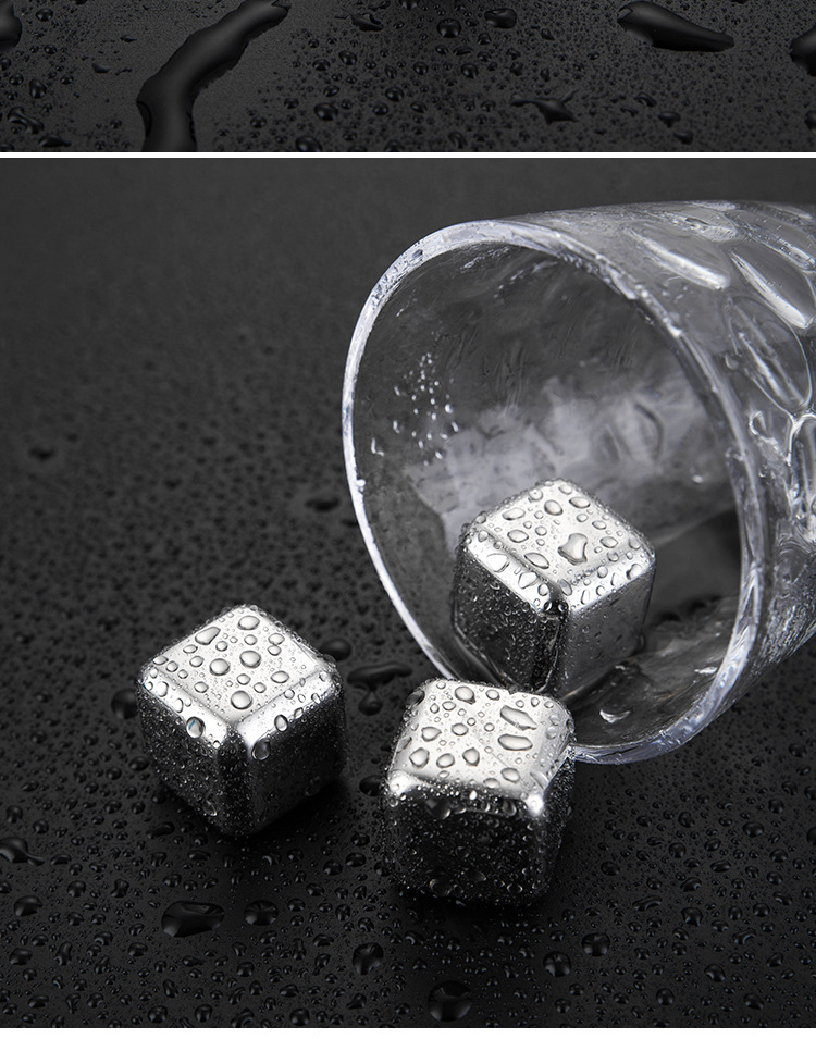 304不锈钢冰粒冰块冰石冰酒石金属速冻器钢冰铁冰块宿舍冰镇神器
