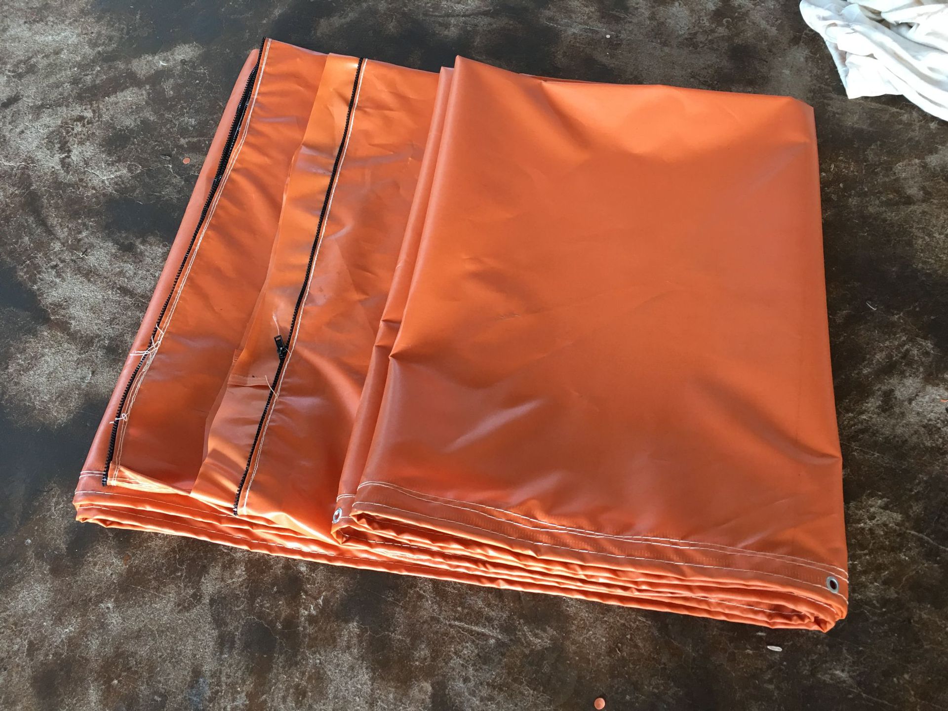 厂家直销双抗阻燃风筒布矿用正压风筒风带煤矿防爆导风筒隧道风筒