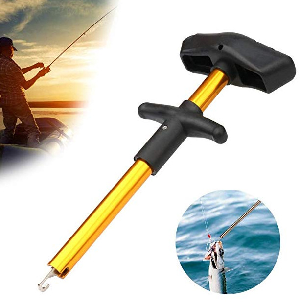 爆款便携式t型取钩器 路亚专用渔具厂家批发海钓用具脱钩器