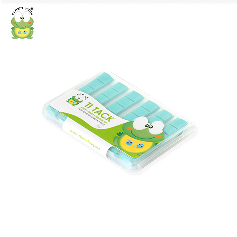 乐福克蓝色替丁无痕胶替钉胶绿色环保万能粘土蓝色替钉无痕diy