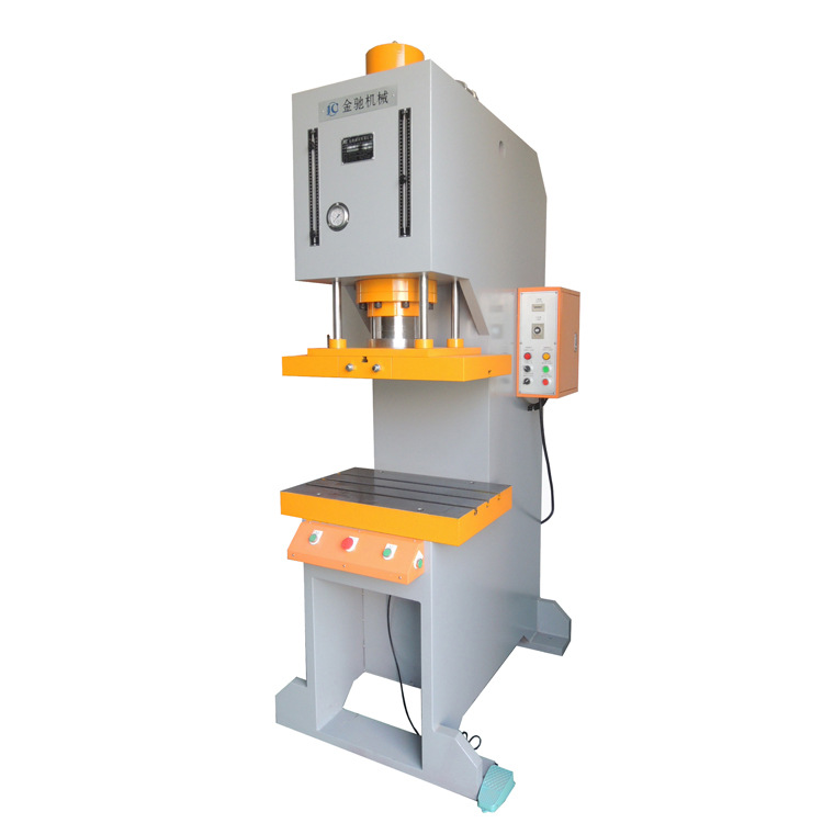 厂家出售单臂油压机100吨弓型快速液压机黄金首饰冲压成型机