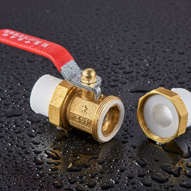 厂家直销ppr铜球阀手动黄铜阀门开关20-75管道阀pe现货供应可定制