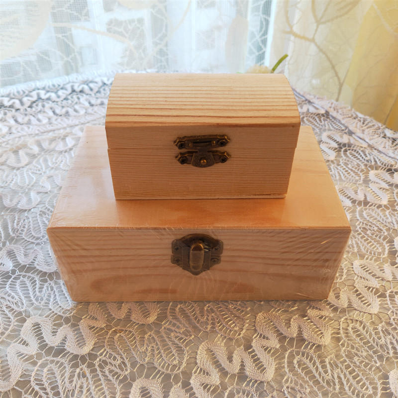 Storage Box Handmade DIY Wooden Craftwork Foam Putty Pearl Mud Mold Ultralight Clay Jewelry Box