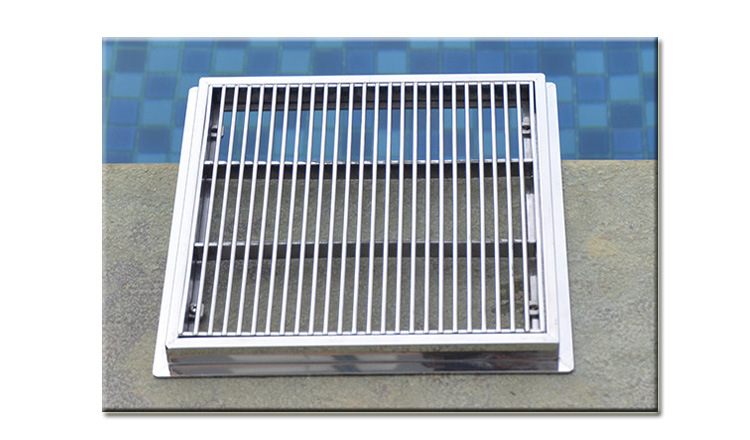 泳池方形主排水口 水池排水口盖排水器sp1032不锈钢池身进出水口