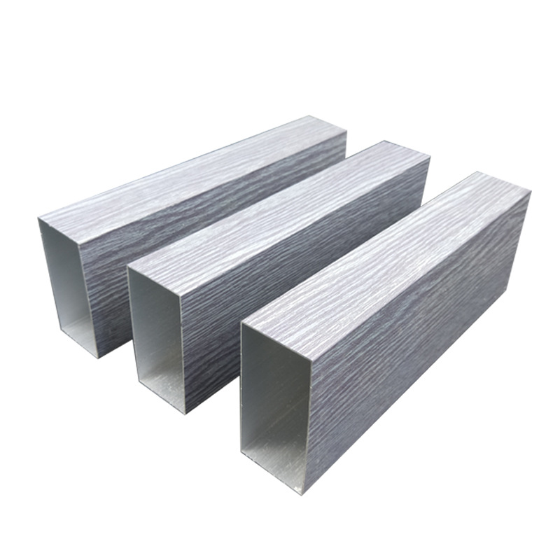 郑州 型材方通价格 铝方管 木纹转印方通 装饰吊顶 万能铝方通