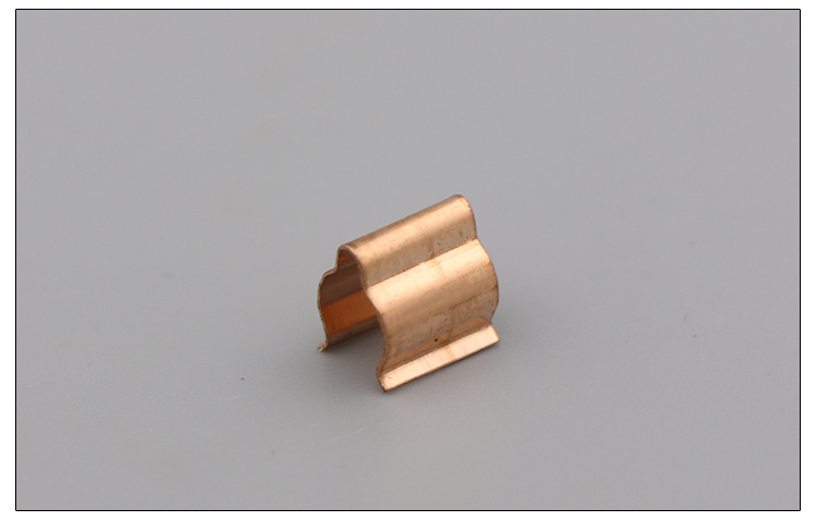 厂家热销非标铜合金片弹簧电极片接触压缩导电弹簧片高弹性铍铜片