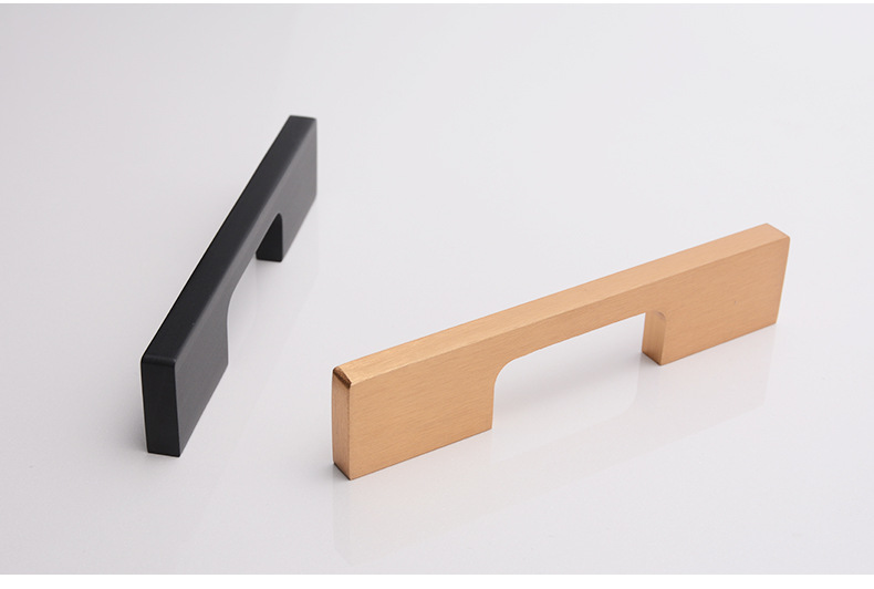 简约拉手加长橱柜衣柜门把手铣型拉手铣槽拉手定制加工长拉手厂家