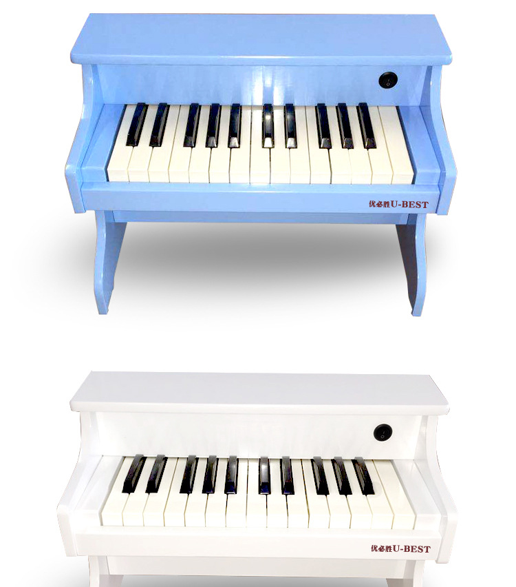 25键木质儿童钢琴宝宝小钢琴儿童电钢琴玩具电子琴生日礼物钢琴