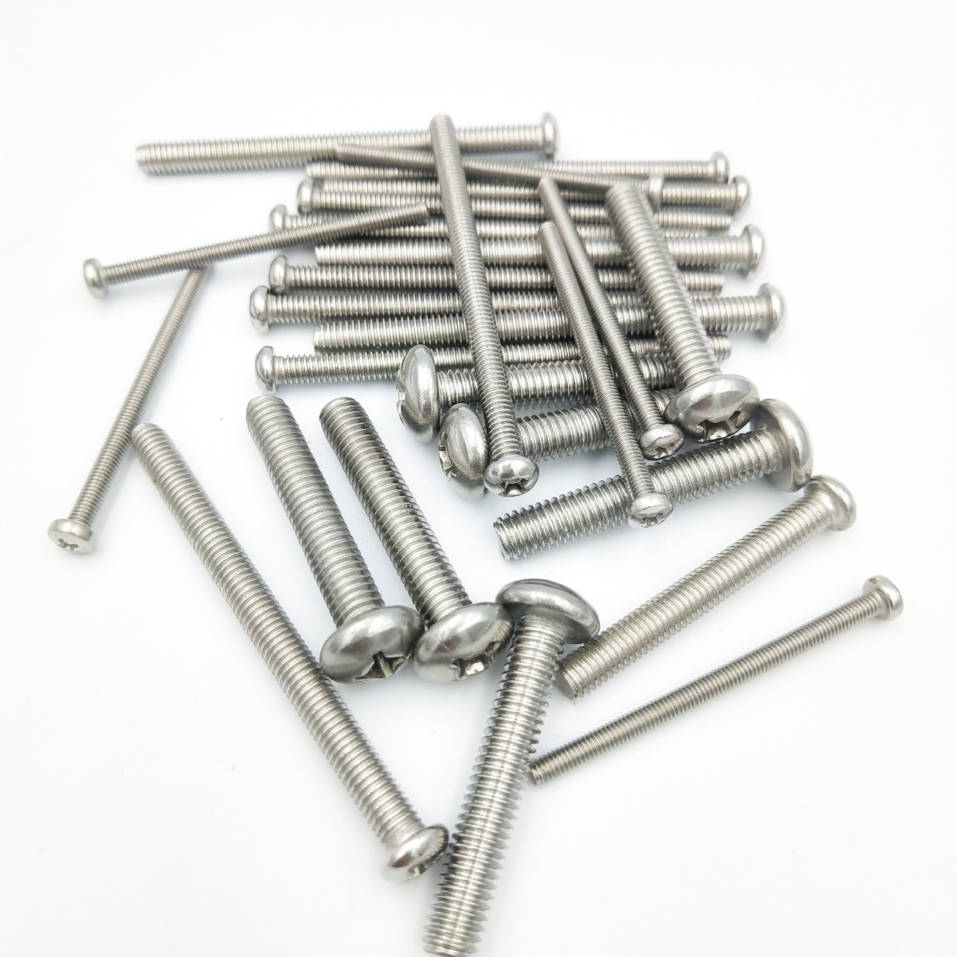 304gb818-85不锈钢圆机螺丝 m3m4m5m6m8m10十字槽新标机螺钉