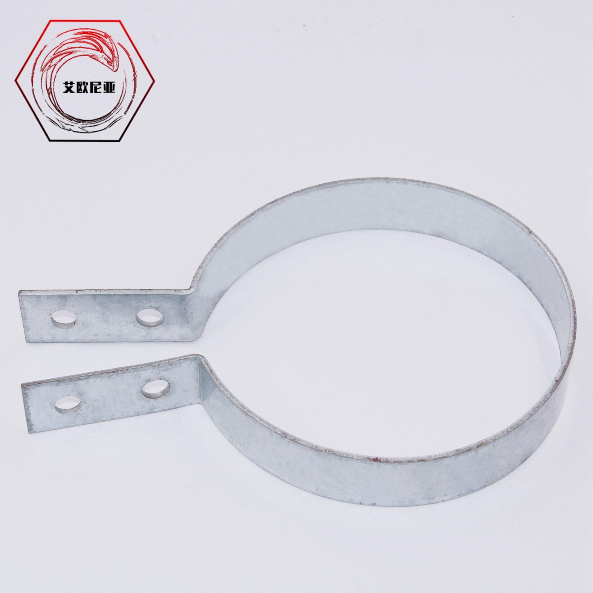 河北厂家直销pvc电线管管卡 半圆马鞍卡骑马卡加宽型抱箍规格齐全