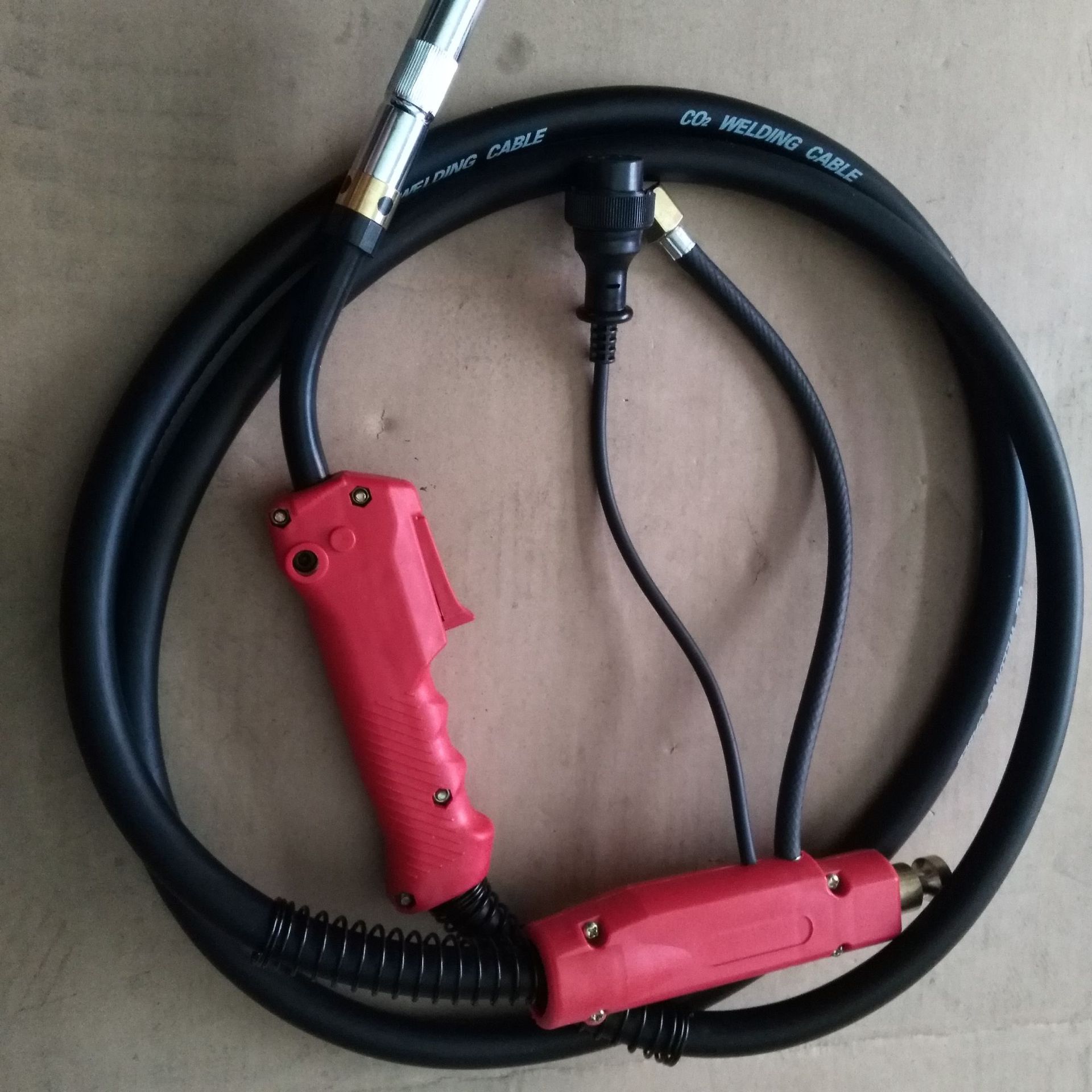 厂价优惠低价批发气保焊350a分体欧式口一体优质焊接电缆3米焊枪