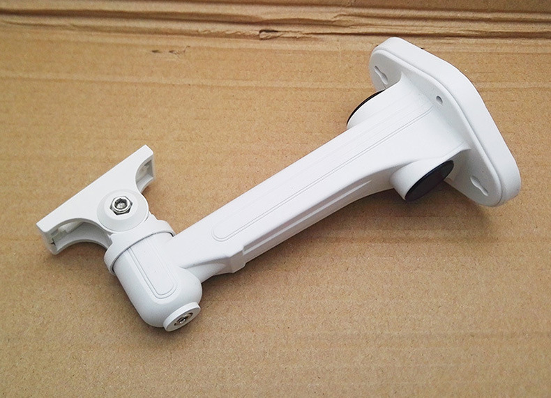 监控枪式摄像头abs小塑料支架 1212监控支架 白色壁装绝缘防静电