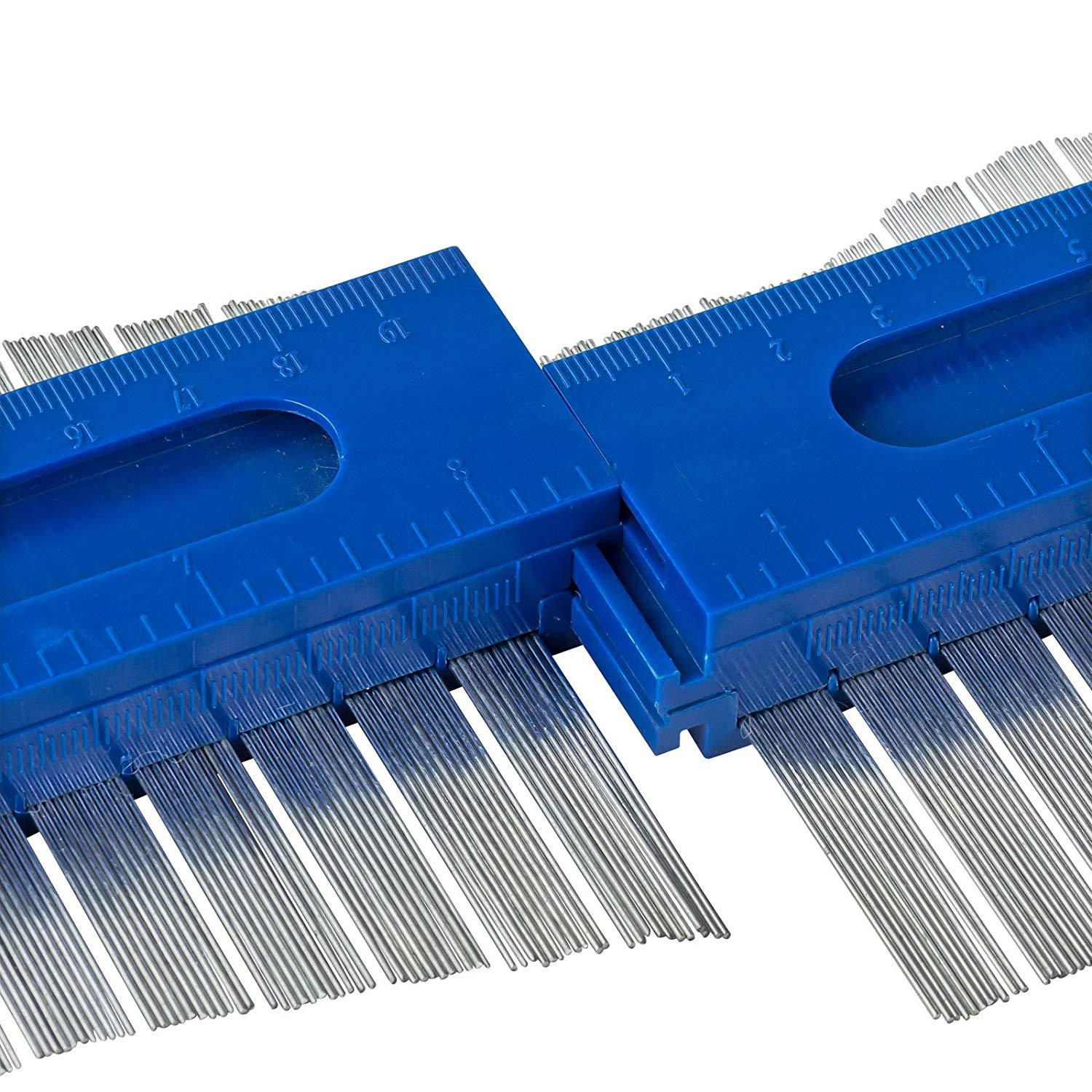 新款仿形规轮廓规取形尺 多功能仿形规 二合一多功能加长仿形规