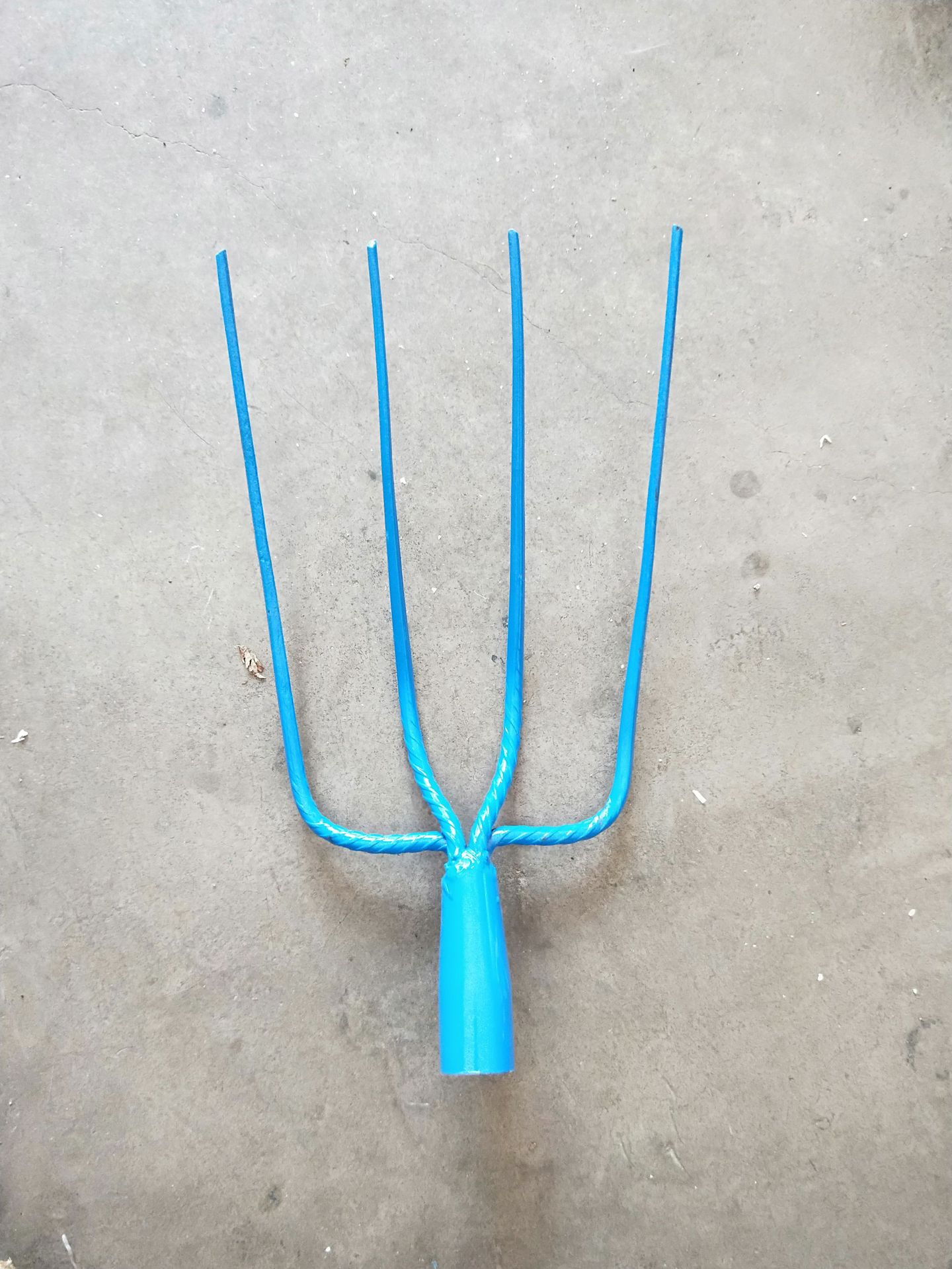 五金农具大号钢叉喷塑三股草叉堆草挑草园林农用叉子