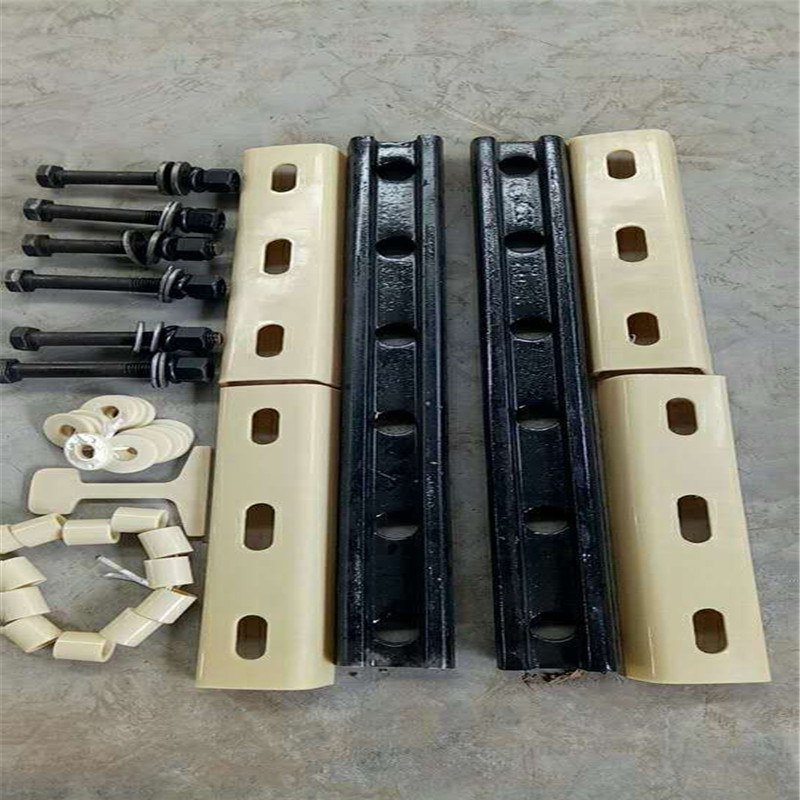 成组钢轨绝缘槽型绝缘钢轨接头处用尼龙件浩瑞品牌厂家直供