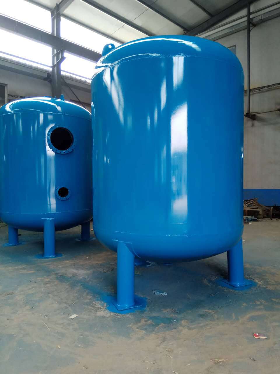 石英砂碳钢过滤器定做 除铁锰碳钢过滤罐水处理过滤处理