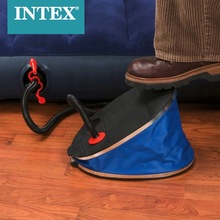 美国INTEX 69611 脚踏充气泵 脚踩气泵 充气床充气泵多用气泵
