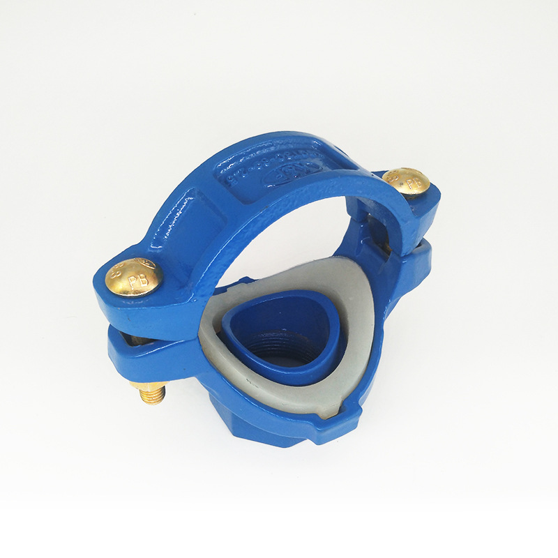 卡耐夫 涂塑机械三通 内外涂环氧树脂 给水专用 蓝色机三 饮用水