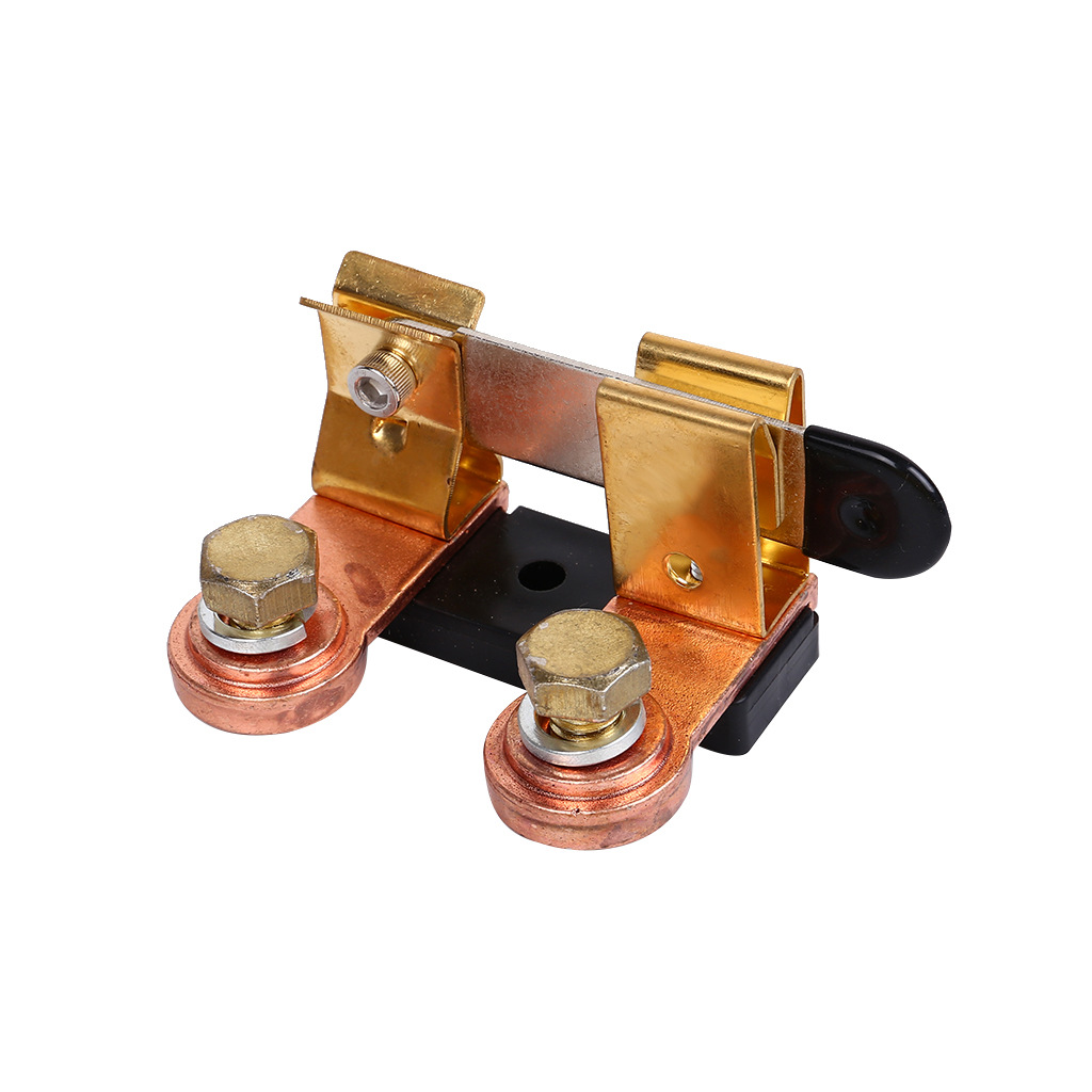 黄铜电瓶闸刀开关汽车电瓶断电开关 电源开关12v24v汽车改装开关