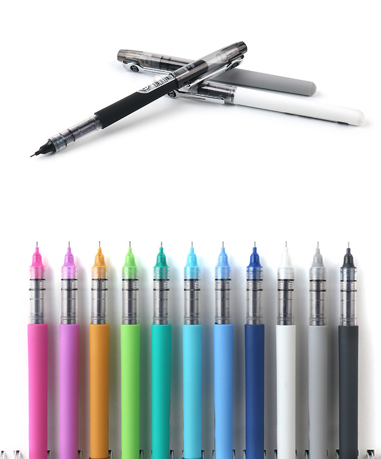 一诺尚品:点石ds-d700走珠君针管型自控墨走珠笔彩色中性笔0.5cm