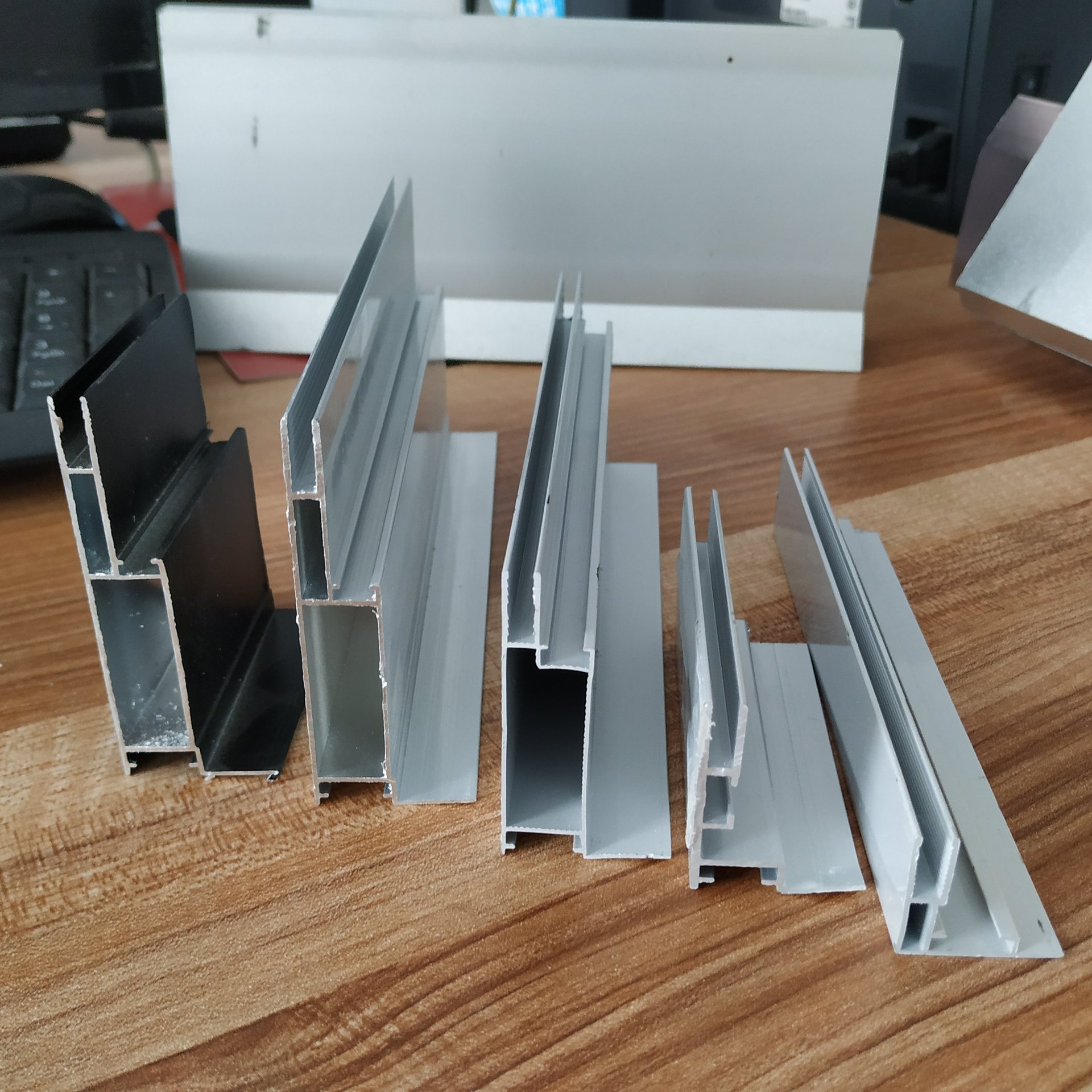 5分4分6分8分10分uv软膜圆角卡布拉布灯箱铝型材h龙骨