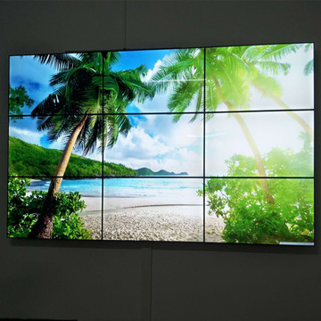 40 65寸大屏幕液晶拼接屏饭馆店面会所酒吧电视墙监控安防显示器