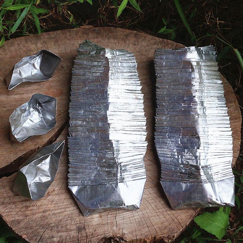 包邮手工折锡箔银元宝锡箔纸元宝金银元宝祭祀用品烧纸纸钱700个