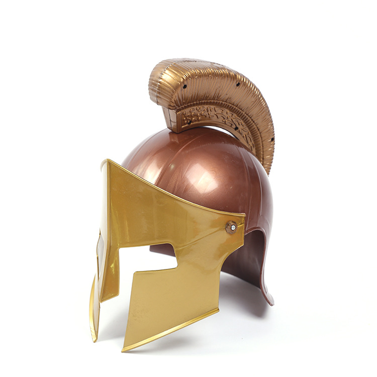 派对用品古罗马勇士头盔 摄影道具 罗马将军头盔 古罗马武士头盔