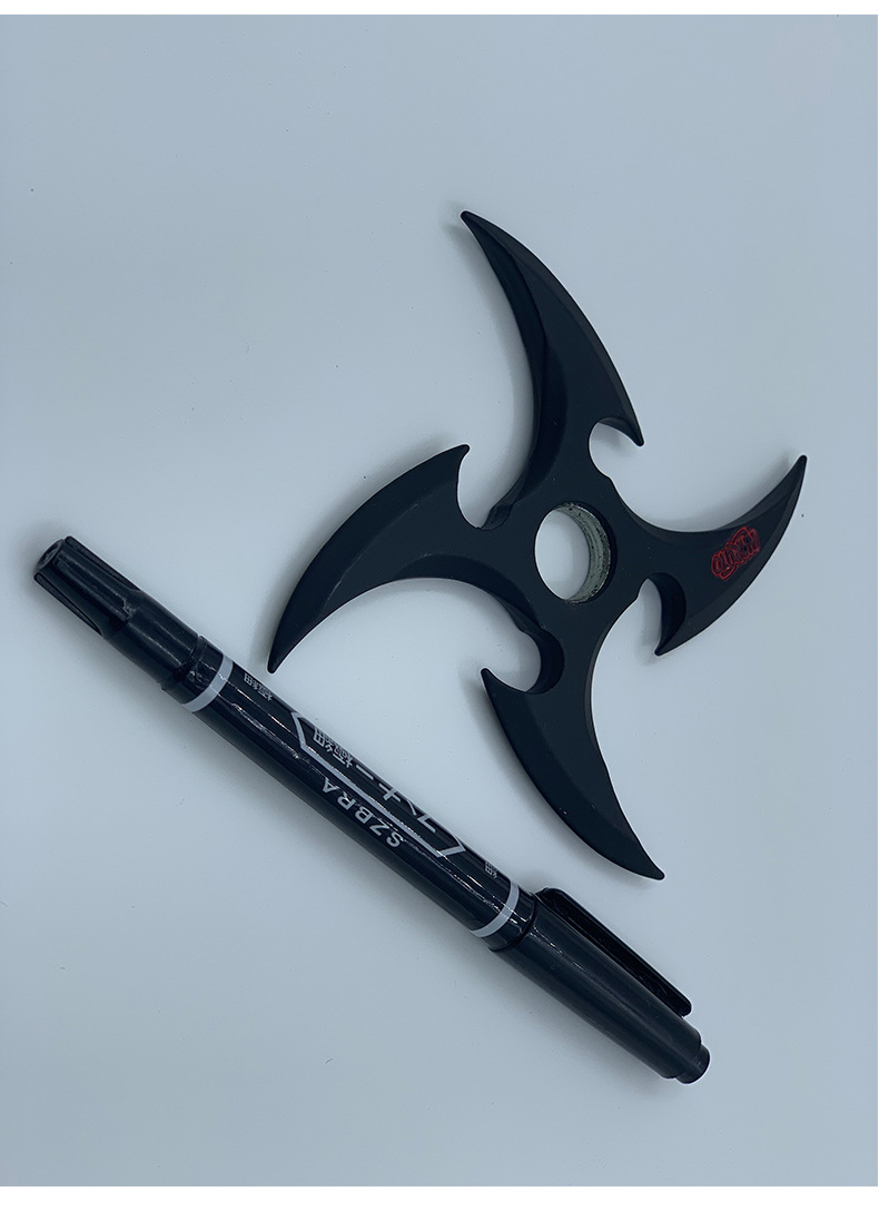 火影忍者金属苦无动漫周边鸣人手里剑四代目苦无套装转动五件套