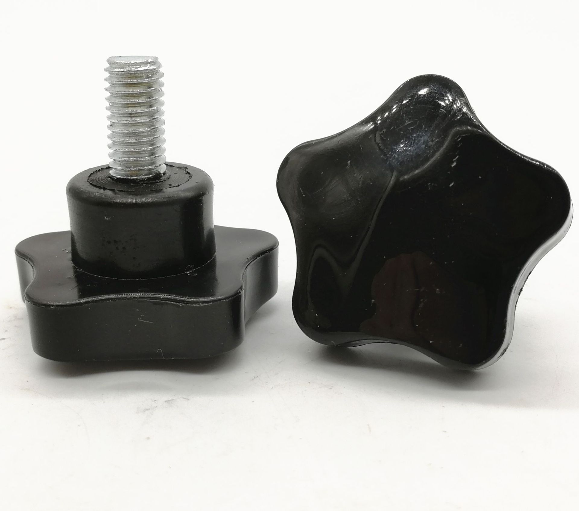 m6m8m10 梅花手柄螺丝 手拧螺丝旋扭星形星型塑料带把手胶木螺丝