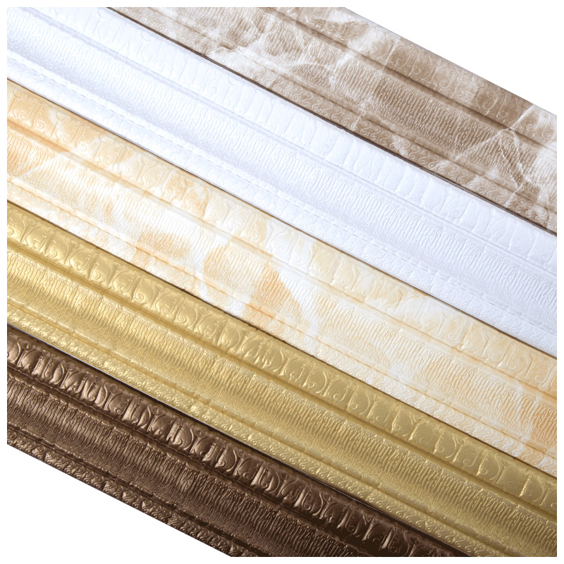 电视背景墙边框装饰条顶角线贴纸地脚线腰线自粘踢脚线墙贴软线条