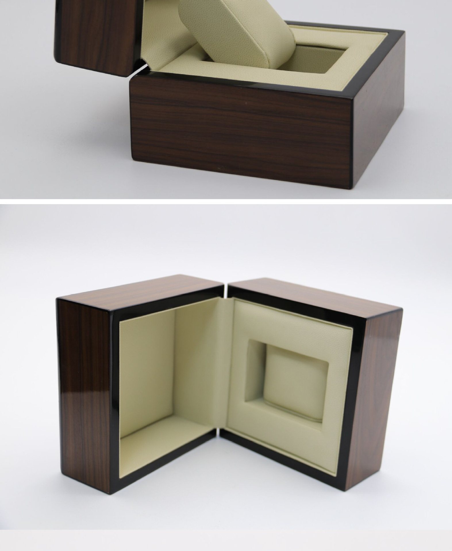 嘉福包装厂 定做高档木盒 烤漆表盒 木盒 首饰盒礼品盒免费设计