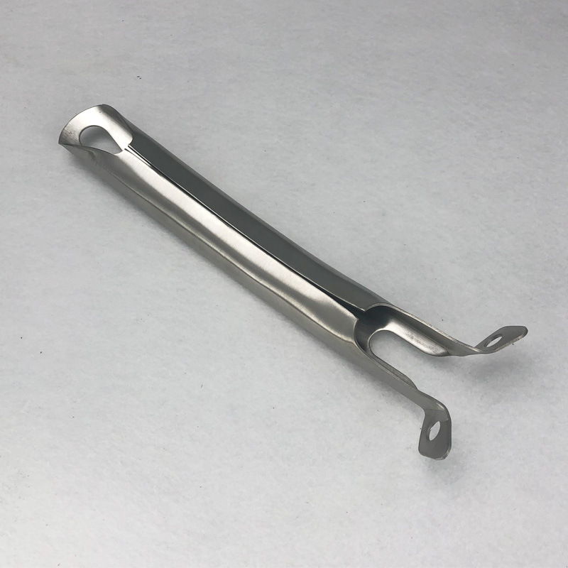 a023不锈钢锅具炒锅手柄加厚砂光锅把手炒锅配件厂家直批