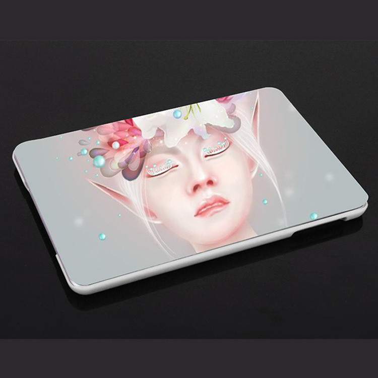 厂家批量定做 3d立体印刷笔记本胶贴 3d平板创意立体卡贴