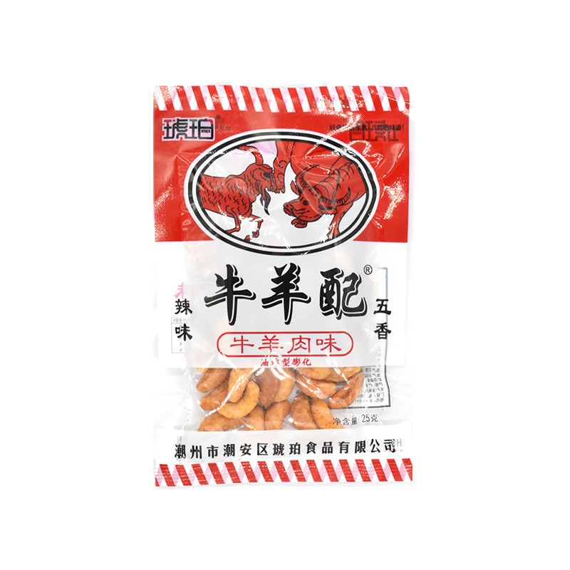 琥珀牛羊配 8090后怀旧零食儿时辣味小时候小零食