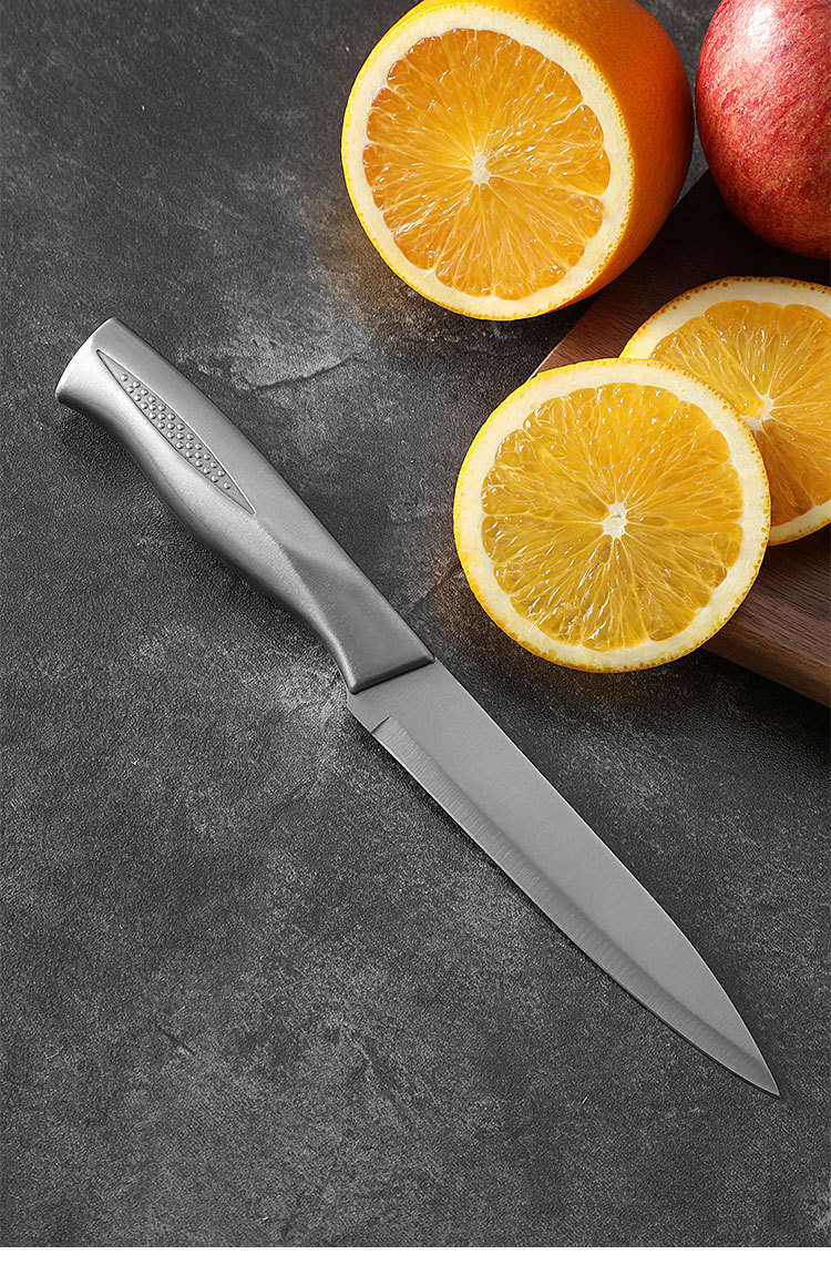伙夫作不锈钢水果刀 钢柄锋利厨用刀果皮刀厨房刀具万用刀现货